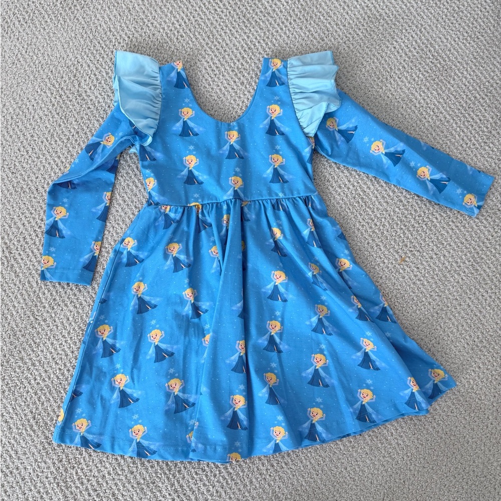 Disney x Monica + Andy Blue Dress with Elsa